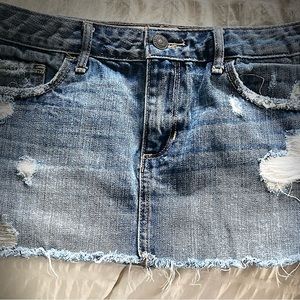 Abercrombie & Fitch denim skirt size 2